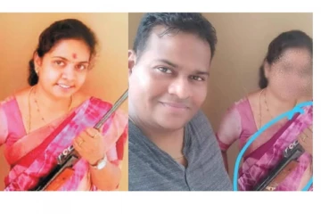 துப்பாக்கியுடன் நின்று போஸ் கொடுத்த பாஜக பிரமுகர் - போலீஸ் விசாரணை!