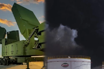 ட்ரோன் தாக்குதலுக்கு உள்ளான குவைத் சர்வதேச விமான நிலையம் : பற்றி எரிந்த எரிபொருள் தாங்கி