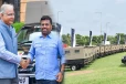 இலங்கை பொலிஸாருக்கு இந்தியா வழங்கிய அன்பளிப்பு ; 134 கெப் ரக வாகனங்கள்