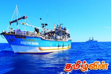 இலங்கை கடல் எல்லைக்குள் நுழைந்த கடற்றொழிலாளர்களை மீட்ட இந்திய கடற்படை