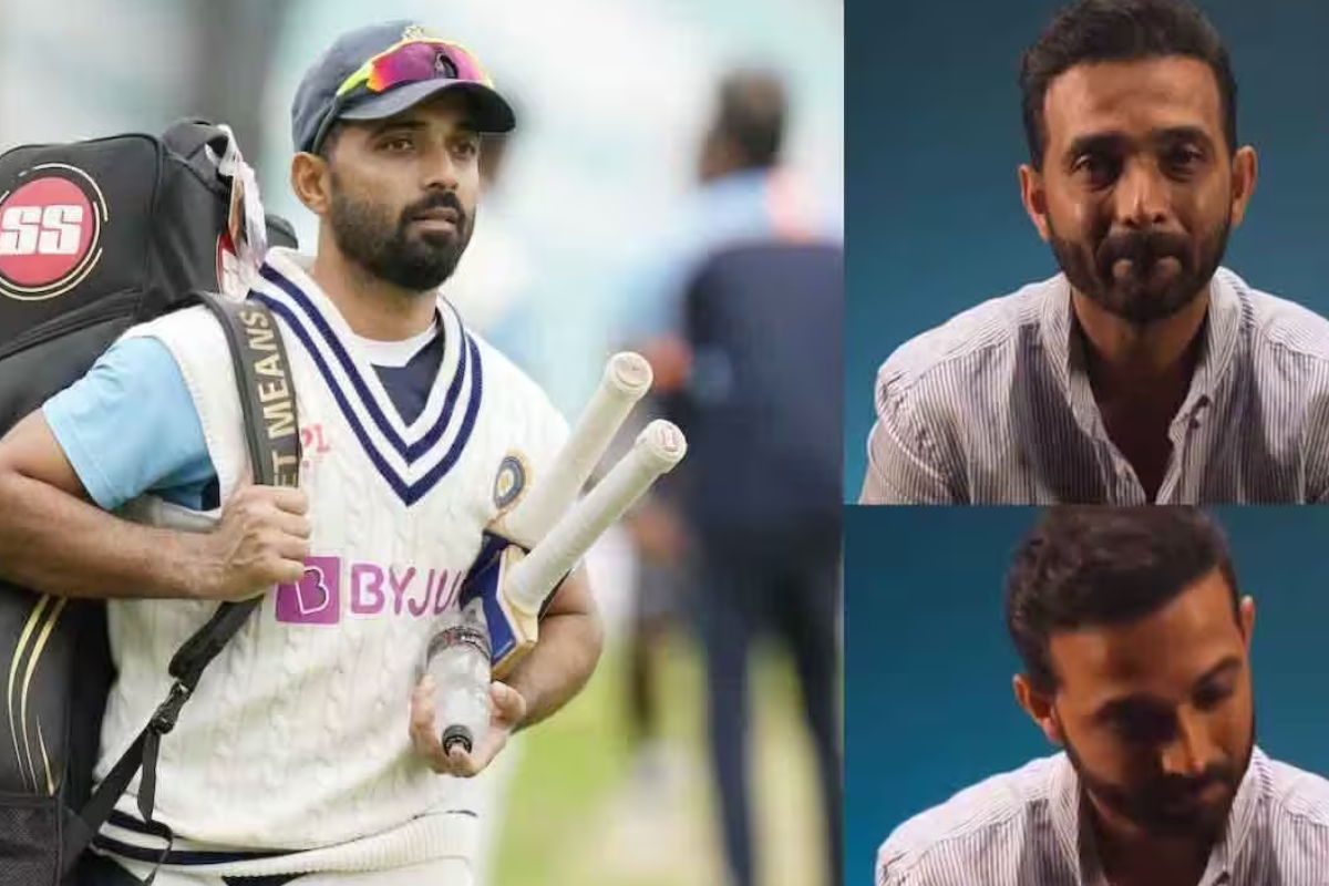 கண்ணீருடன் ஓய்வு பெற்றார் இந்திய கிரிக்கெட் அணி ரஹானே! | Indian Cricketer Rahane Retired In Tears
