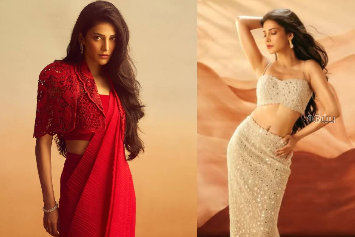 கமல் மகள் ஸ்ருதி ஹாசனின் கிளாமர் புகைப்படங்கள்.. | Actress Singer Shruti Haasan Recent Photos