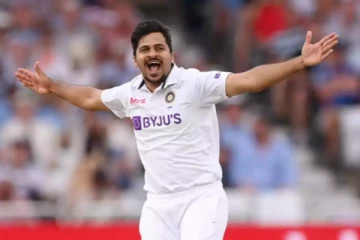 சாதனை மேல் சாதனை… ஒரே போட்டியில் பல சாதனைகள் படைத்த ஷர்துல் தாகூர் - குவியும் பாராட்டு