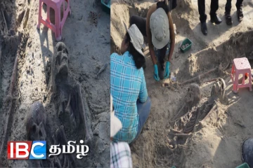 செம்மணியில் கண்டுபிடிக்கப்பட்ட மண்டை ஓட்டு தொகுதிகள்