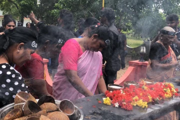 கிழக்குப் பல்கலைக்கழக வளாகத்தில் முன்னெடுக்கப்பட்ட முள்ளிவாய்க்கால் நினைவேந்தல் நிகழ்வு