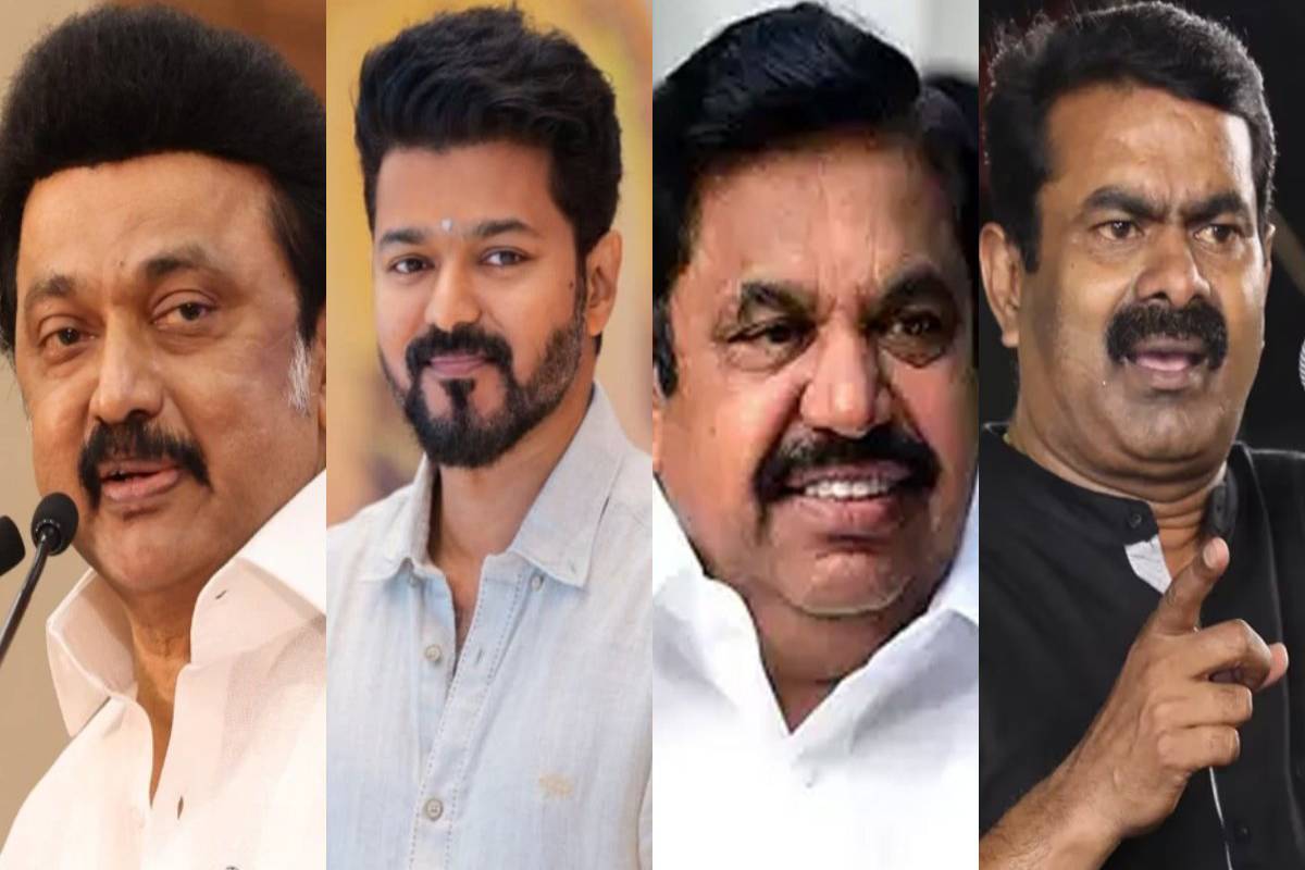 தமிழக அரசியல் வரலாற்றில் ஒரு முக்கியத் திருப்புமுனை! நான்கு முனைப் போட்டியில் வெல்ல போவது யார்.. | Tamil Nadu Election 2026 Dmk Admk Tvk