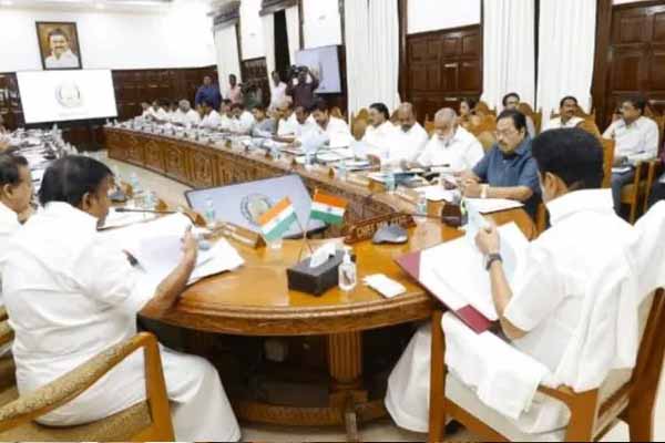இன்று தமிழக அமைச்சரவை கூட்டம் | Minister Assembly In Tamil Nadu