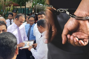 யாழ். போதனா வைத்தியசாலையில் ரமேஷ் பத்திரண உடனான கலந்துரையாடலில் ஒருவர் அதிரடியாகக் கைது