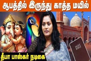 பிரபல நடிகையை ஆபத்திலிருந்து பாதுகாத்த மயில்! ஆச்சரியமளிக்கும் உண்மை