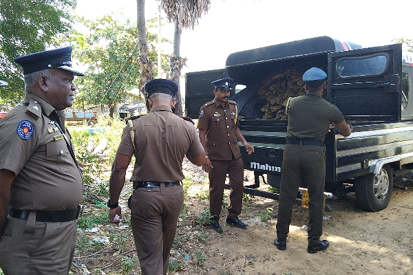 அனுமதியின்றி சட்டவிரோத செயலில் ஈடுபட்ட பலர் கைது (Photos) | Drivers Arrested Eight Vehicles Firewood