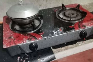 வவவுனியாவில் வெடித்து சிதறிய எரிவாயு அடுப்பு...தப்பிய பெண்