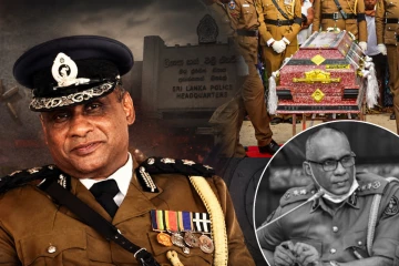 இறுதிச்சடங்கில் காவல்துறையின் இறுதி மரியாதையை இழந்த சி. டி. விக்ரமரத்ன!