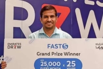 25 ஆண்டுகளுக்கு மாதம் 5.5 லட்சம் பரிசு: லொட்டரியில் இந்தியருக்கு அடித்த மிகப்பெரிய அதிர்ஷ்டம்