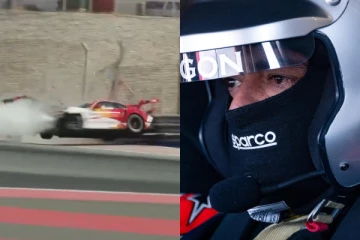 விபத்தில் நொறுங்கிய அஜித்தின் ரேஸ் கார்.. நூலிழையில் உயிர் தப்பினார்! - வீடியோ