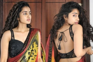 அனுபமா பரமேஸ்வரன் சேலையில் செம ஹாட் போட்டோஷூட்