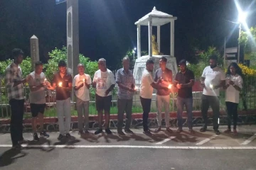 அனோஜனின் விடுதலைக்காக திருகோணமலையிலும் ஒன்றிணைந்த இளைஞர்கள்