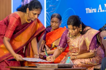 மீனாட்சி உயர் கல்வி மற்றும் ஆராய்ச்சி நிறுவனம் வேந்தர் பதவியேற்பு!