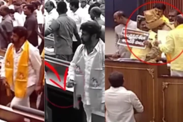 தொடைய தட்டி - மீசைய முறுக்கி சவால் விட்ட பாலையா..சினிமாவை மிஞ்சிய ஆந்திர சட்டமன்றம்!!