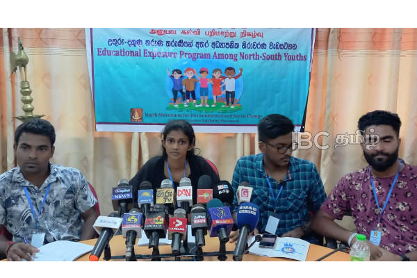 வடக்கு - தெற்கு இளைஞர்களுக்கு இடையிலான அனுபவ கல்வி பரிமாற்ற நிகழ்வு | Experiential Education Exchange Event Jaffna