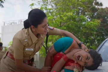 அறிவுக்கரசியை மாஸாக கைது செய்த கொற்றவை, மாஸ் சீன்.. எதிர்நீச்சல் சீரியலின் செம காட்சி இதோ