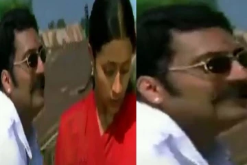 ட்ரெண்டாகும் முத்துபாண்டி  தனலெட்சுமி வீடியோ : திரிஷாவின் க்யூட் ரியாக்ஷன்