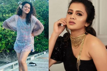 விஜே அஞ்சனாவா இது!! பாபி டோலாக மாறியபடி எடுத்த புகைப்படம்..