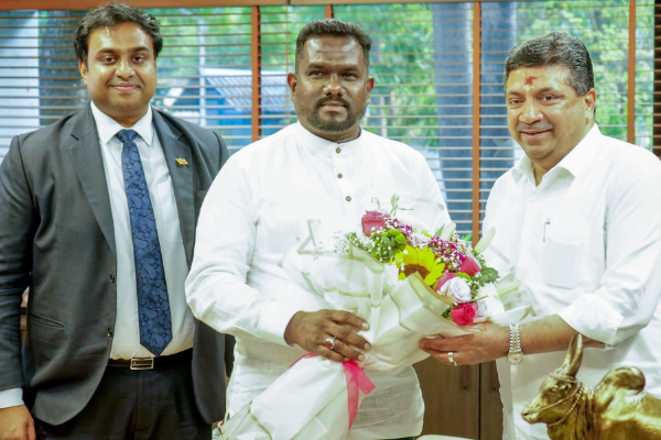 மு.க. ஸ்டாலினுடன் சுந்தரலிங்கம் பிரதீப் விசேட சந்திப்பு | Mk Stalin Met In Chennai Sundaralingam Pradeep