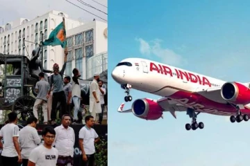 வங்காளதேசத்தில் இருந்து திரும்பிய 400 இந்தியர்கள்