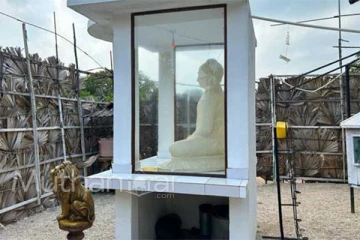 புத்தர் சிலை அகற்றப்பட்டது – ஆயர் இல்லம் அறிவிப்பு