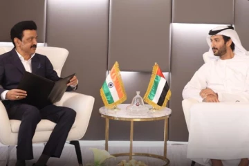 துபாயின் பொருளாதார அமைச்சருடன் முதலமைச்சர் மு.க.ஸ்டாலின் ஆலோசனை