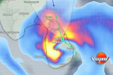 හෙට තත්ත්වය දරුණුයි - ඉදිරි පැය 24 තුළ ගැඹුරු පීඩන අවපාතයක් ගැන දැනුම්දෙයි