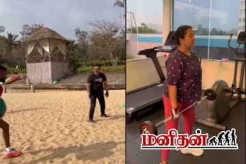 வயதான காலத்தில் வெறித்தனமாக வொர்கவுட் செய்யும் சரத் குமார் - ராதிகா- இளமையின் ரகசியம்