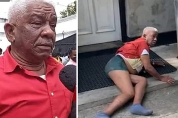 අරගලයෙන් ගුටි කෑ මන්ත්‍රී කහඳගම බේරේ වැවැට ඇවිත් 9 සැමරූ හැටි.