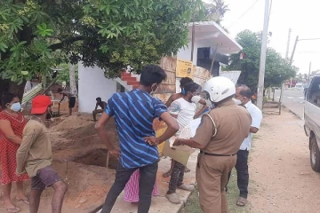 ஊரடங்கு சட்டத்தை சாதகமாக பயன்படுத்தி திருகோணமலையில் சட்டவிரோத கட்டடம்