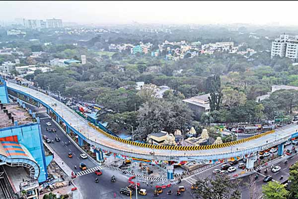 சென்னையில் "L" வடிவ மேம்பாலம் திறப்பு | M K Stalin Inaugurated The L Shaped Flyover