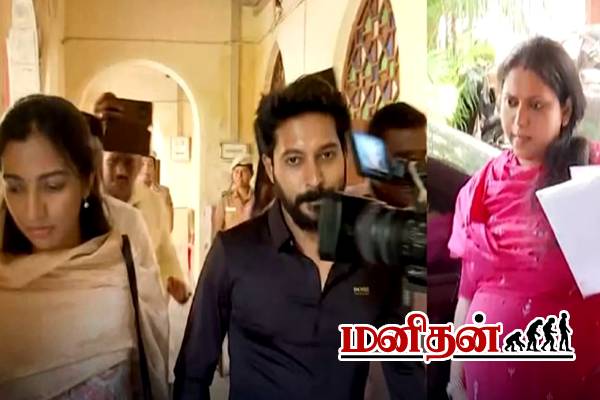 விசாரணைக்கு கைக்கோர்த்து வந்த மாதம் ரங்கராஜ்.. பிரசவத்தை நெருங்கும் ஜாய் கிரிசில்டா- நேரில் சந்திப்பு! | Madhampatty Rangaraj Joy Crizildaa Appear Video