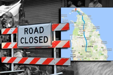 தற்காலிகமாக மூடப்படவுள்ள A9 வீதி