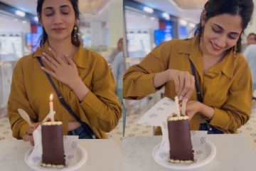 பிக் பாஸ் லாஸ்லியா பிறந்தநாளை எப்படி கொண்டாடி இருக்கிறார் பாருங்க.. அழகிய ஸ்டில்கள்