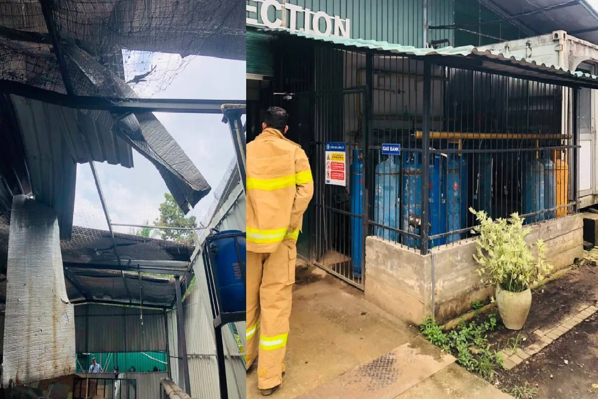 தொழிற்சாலையொன்றில் வெடிப்புச் சம்பவத்தில் மூவர் காயம் | Three Injured In An Explosion At A Factory