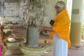 கீரிமலை ஆதிசிவன் ஆலயம் அமைந்திருந்த இடத்தில் சிவலிங்கம் பிரதிஷ்டை: ஆறு திருமுருகன்