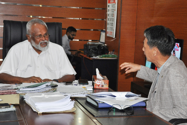இலங்கையில் முதலீடு செய்வதில் தென் கொரிய நிறுவனம் ஆர்வம் - அமைச்சர் டக்ளஸ் தேவானந்தாவுடன் சந்திப்பு | South Korean Company Interested In Investing In Sl