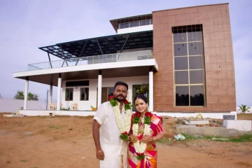 ஹுசைன் - மணிமேகலை ஜோடியின் பிரம்மாண்ட புதிய வீடு.. குவியும் வாழ்த்துகள்