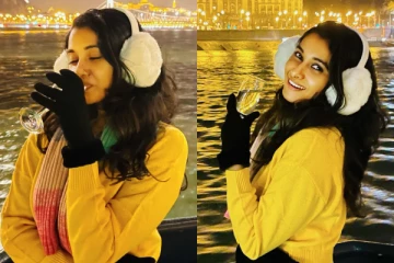 கையில் சரக்கு க்ளாஸ்.. வெளிநாட்டில் என்ஜாய் செய்யும் பிரியா பவானி ஷங்கர்