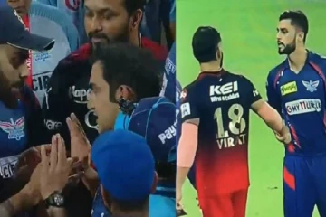 மைதானத்தில் தகராறு : விராட், கம்பீருக்கு 100% அபராதம்