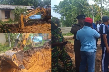 கிளிநொச்சியில் புதையல் தேடி அகழ்வு பணி மீண்டும் ஆரம்பம்