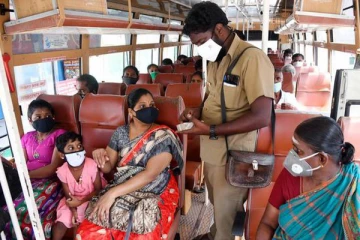 பேருந்துகளில் முகக்கவசம் கட்டாயம் - சென்னை மாநகராட்சி அறிவிப்பு..!