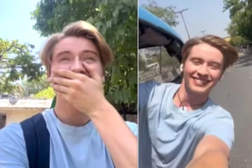 16 ஆண்டுகளுக்குப் பிறகு இந்தியா வந்த பிரித்தானிய இளைஞர்., உணர்ச்சிபூர்வமான வீடியோ வைரல்