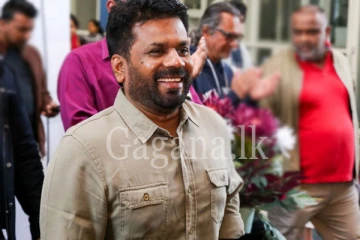 අනුර කුමාර හදිසියේම රට යයි.