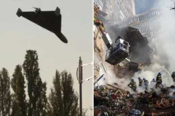 உக்ரைனிய நகரங்களை குறி வைத்து ரஷ்யா சரமாரி ட்ரோன் தாக்குதல்: 2 பலி, 18 பேர் படுகாயம்