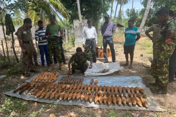 முல்லைத்தீவில் மீண்டும் பரபரப்பை ஏற்படுத்திய வெடிபொருட்கள்